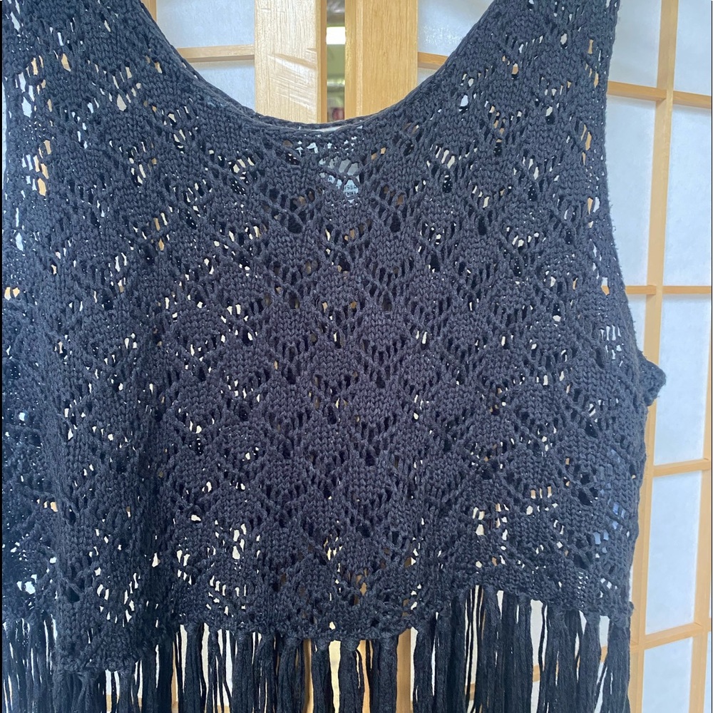 Fringe Crochet Tank Top - Picture 4 of 4